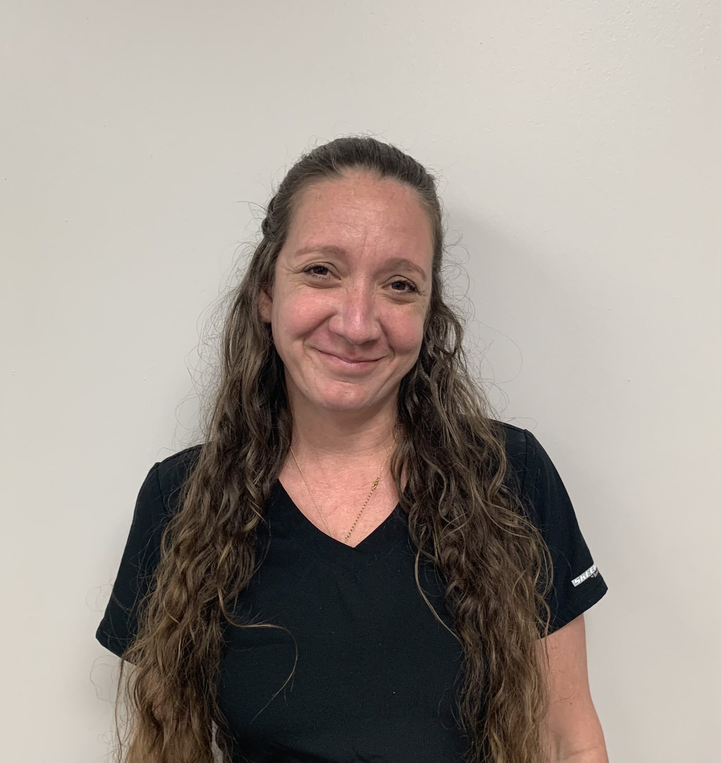 A portrait of lead nurse Tiffany