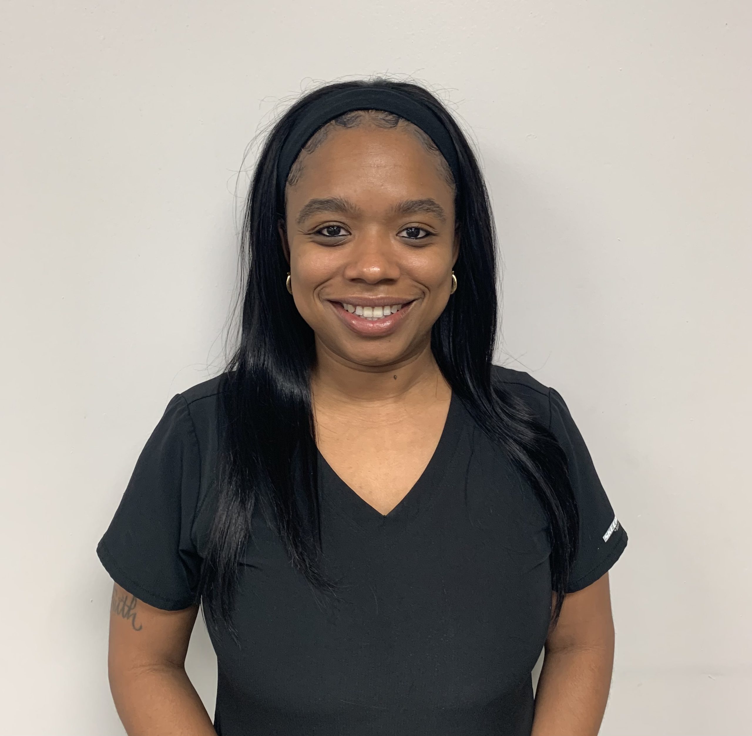 A portrait of nurse Cathy